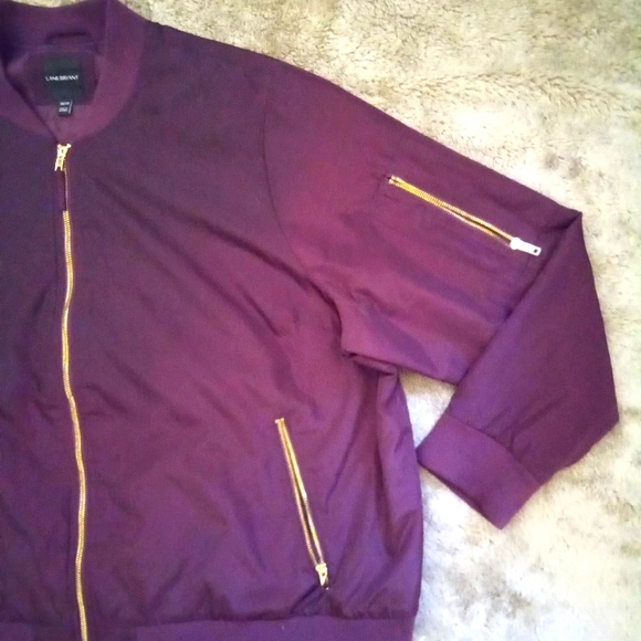 Lane Bryant Flight Jacket - Picture 2 of 4